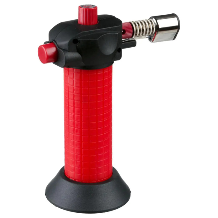 Chalumeau de cuisine rouge