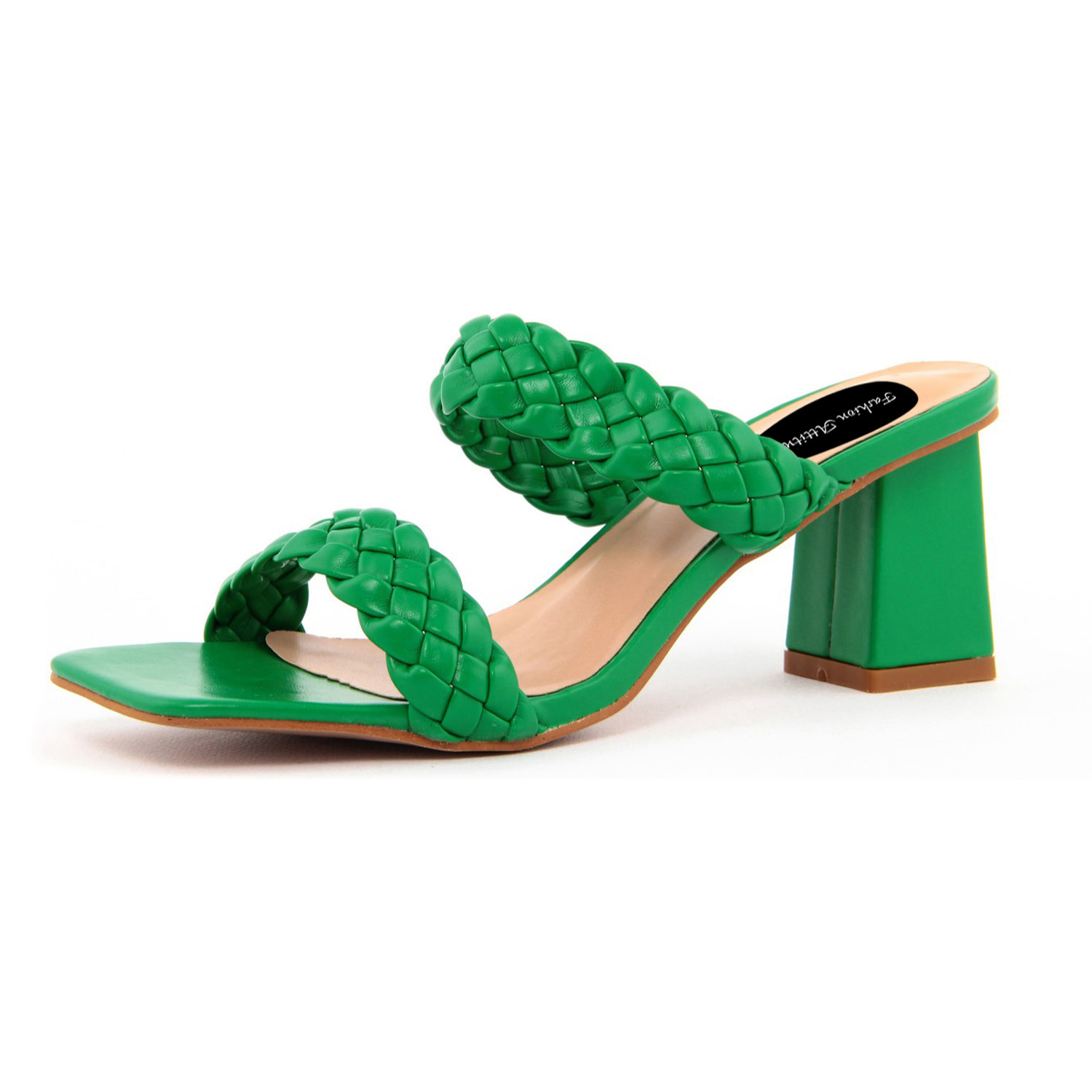 Sandali con tacco Donna colore Verde
