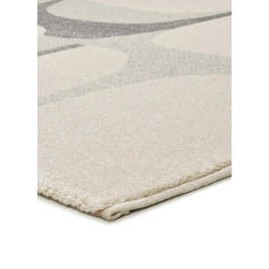 PORTO Alfombra abstracta en tonos beige y gris, varias medidas disponibles