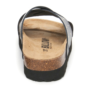 SANDALO CON ZEPPA BILLOWY NERO