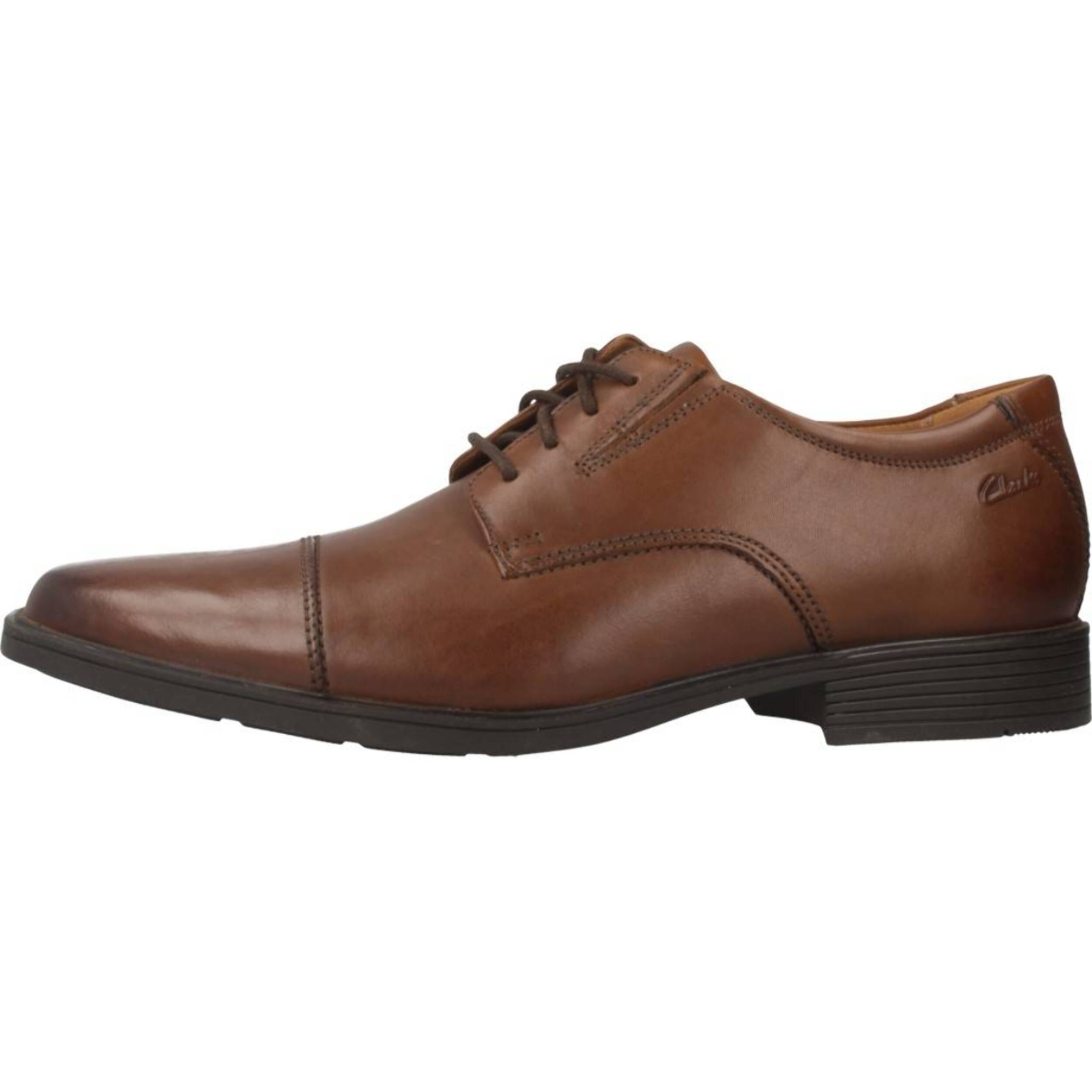 DERBIES - OXFORD CLARKS TILDEN CAP DARK