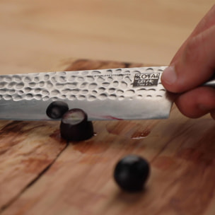 Couteau de Chef Gyuto | Lame 200 mm | Acier Inoxydable | Lame Japonaise 440C