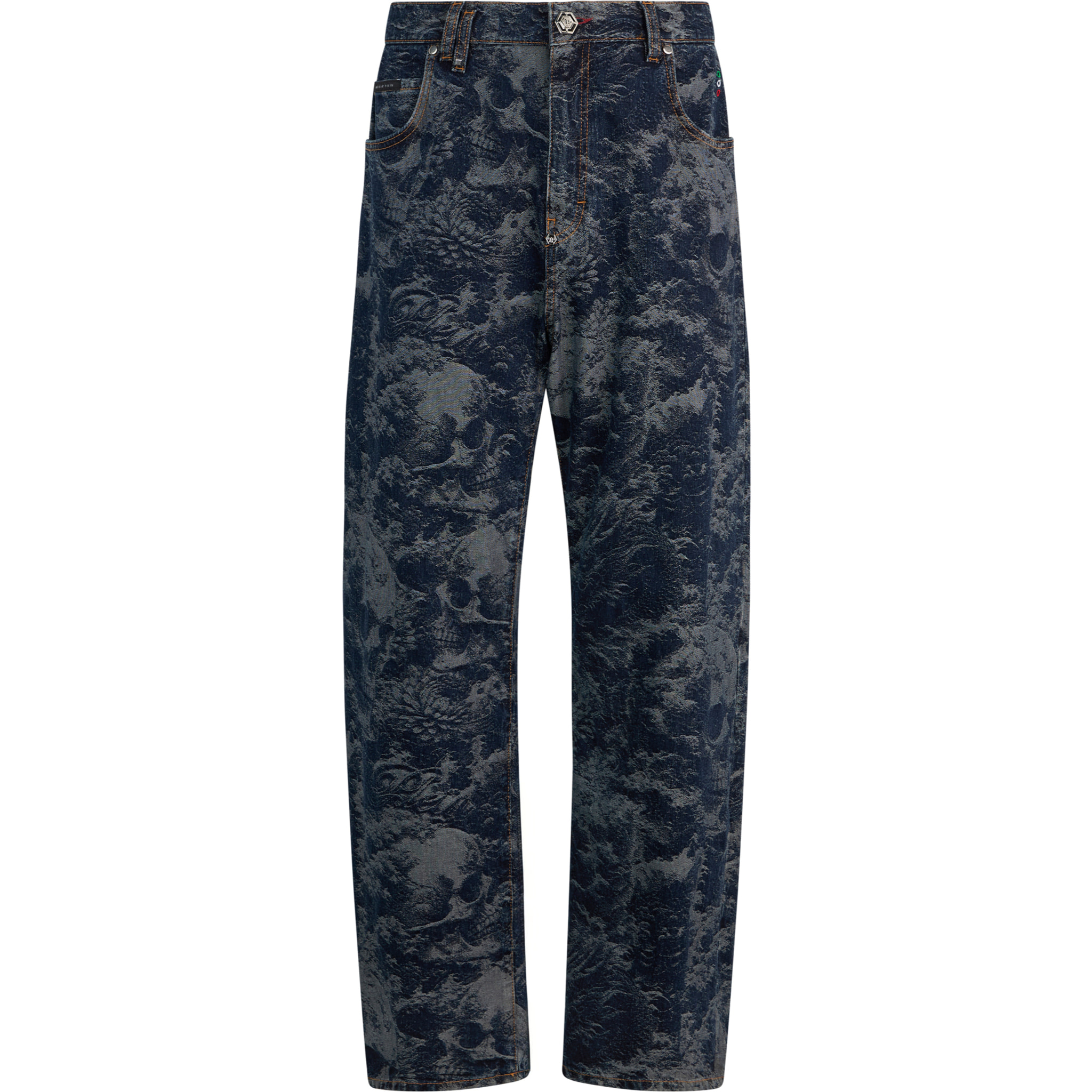 PHILIPP PLEIN Beach Boy Fit Jeans SKULL