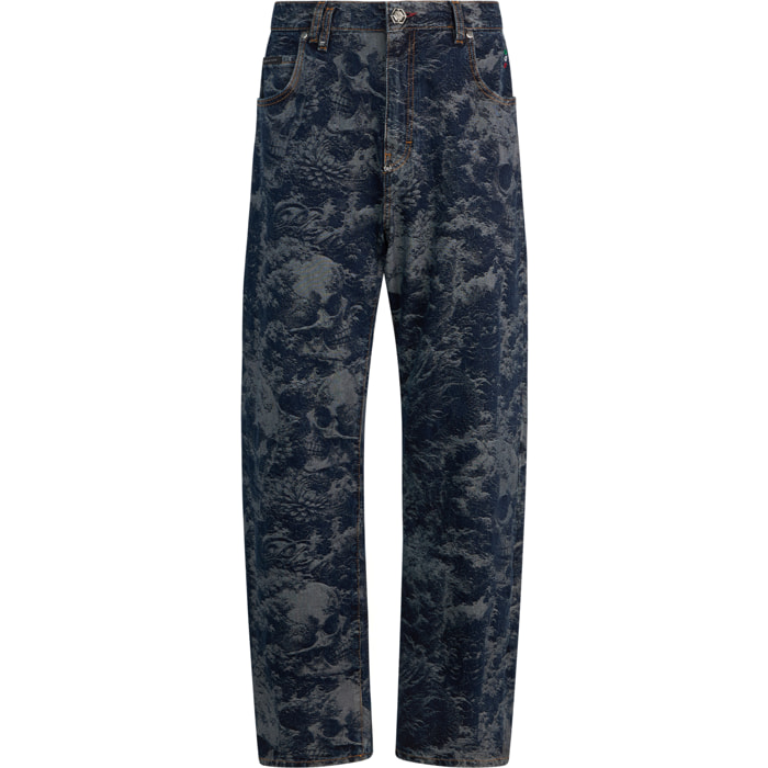 PHILIPP PLEIN Beach Boy Fit Jeans SKULL