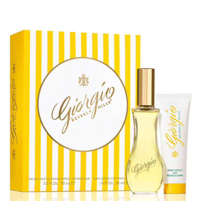 Giorgio Beverly Hills - Coffret Eau de Toilette 90ml + Lotion Parfumée pour le Corps 50ml