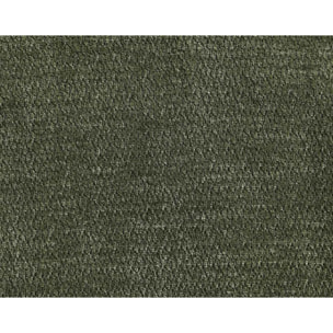 Soan - Banquette 3 places convertible clic-clac en velours texturé - Vert