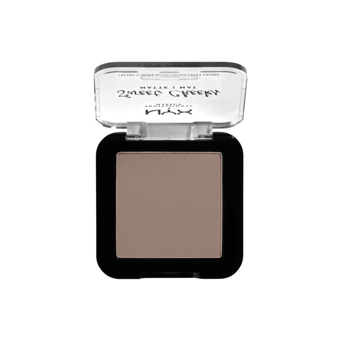 NYX Professional Makeup Sweet Cheeks Blush Crème Poudré Mat So Taupe