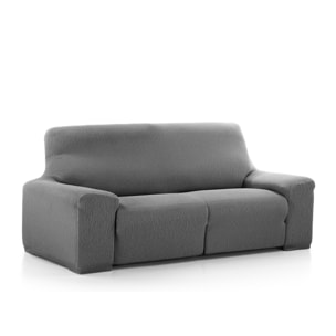 Funda de Sofá Elástica 3 plazas relax Vera Gris Nordic-Home