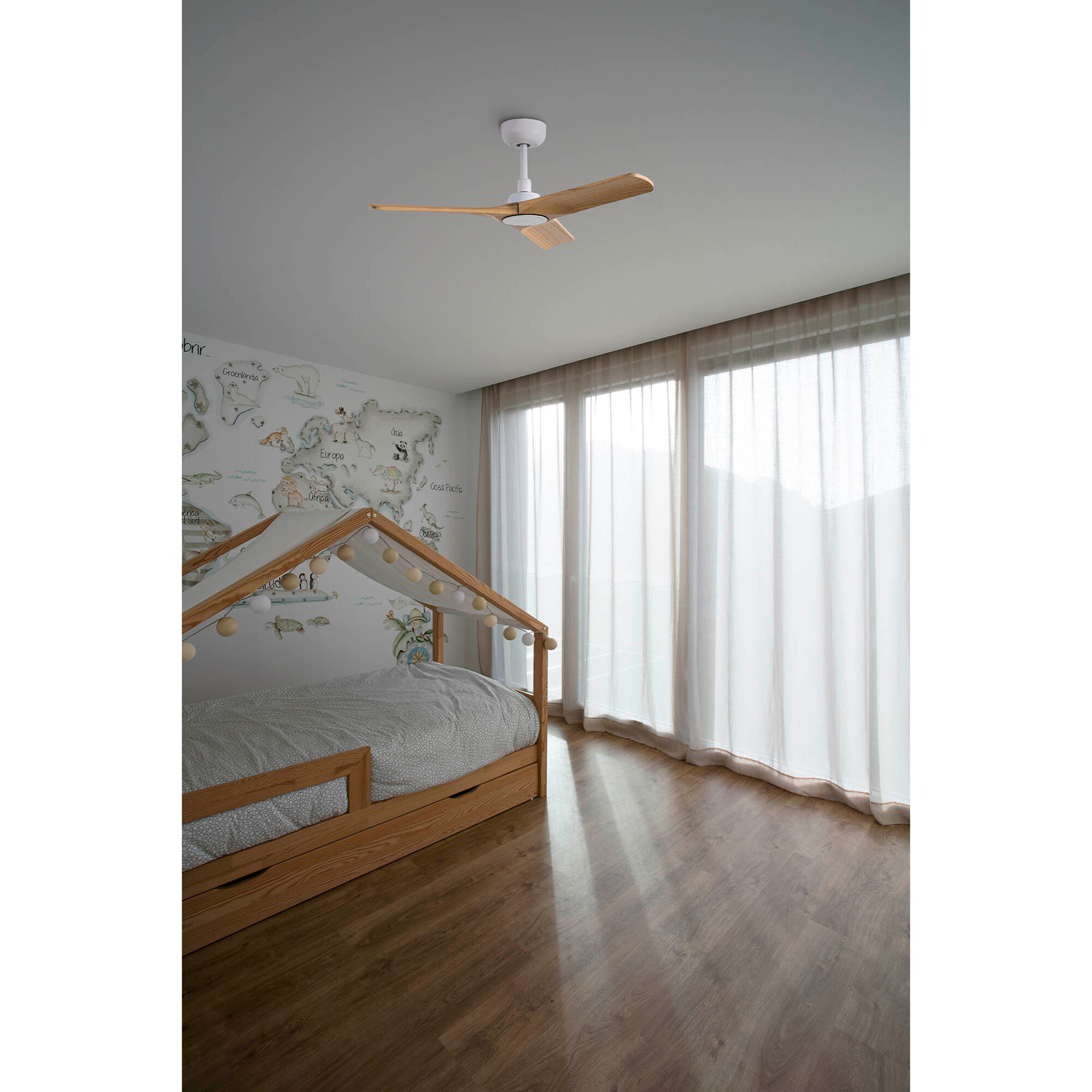 HEYWOOD S Ventilador blanco