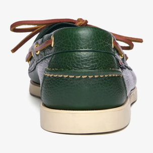 Sebago - Docksides Uomo Verde - Portland Martellato
