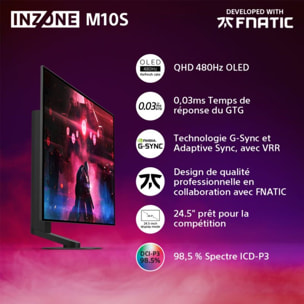 Ecran PC Gamer SONY INZONE M10S 27'' OLED QHD