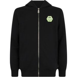 PHILIPP PLEIN Hoodie Sweatjacket ICONIC PLEIN