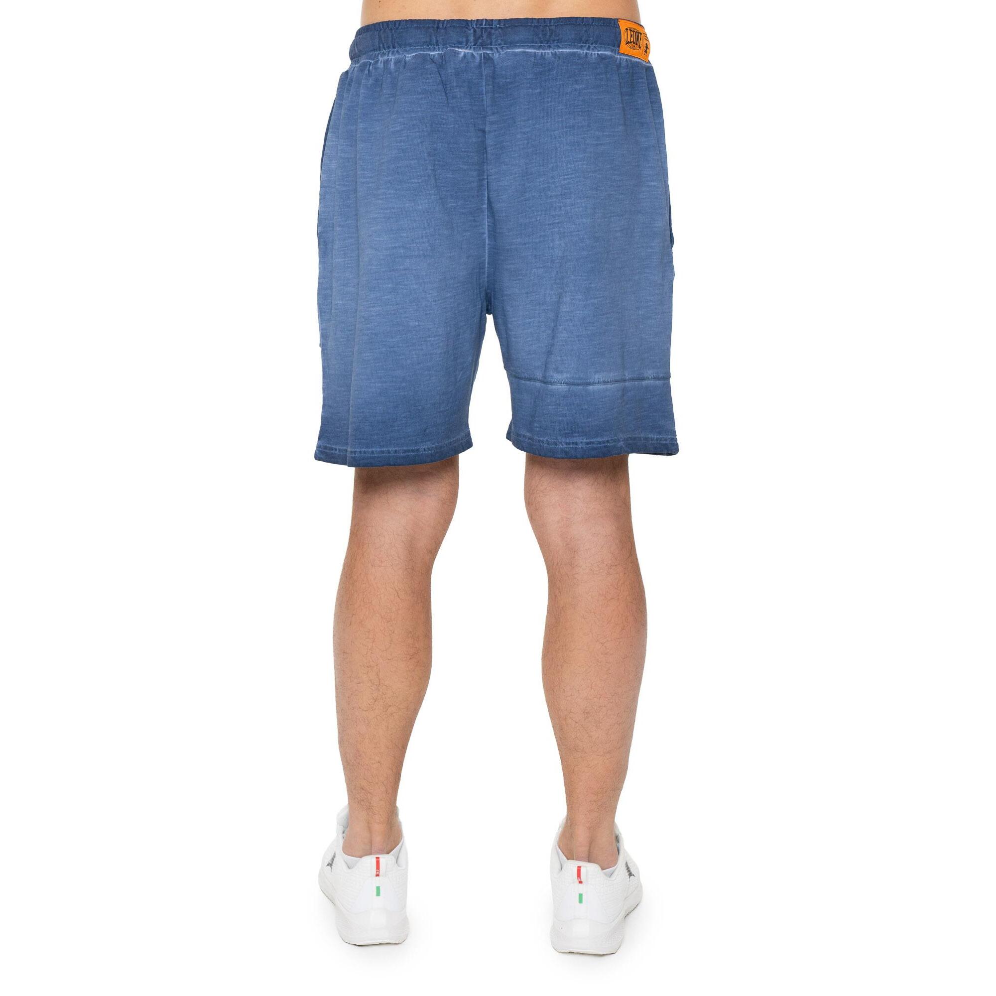 Bermudas de hombre con efecto desgastado