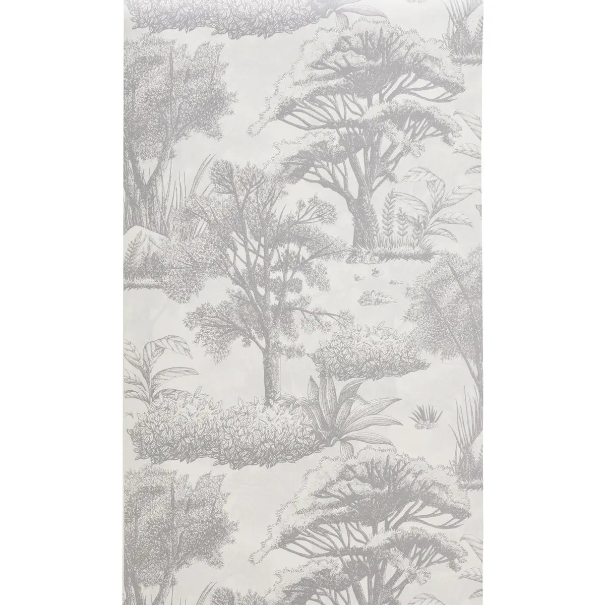 Papier peint intissé pré-encollé Melina 53x1000cm gris