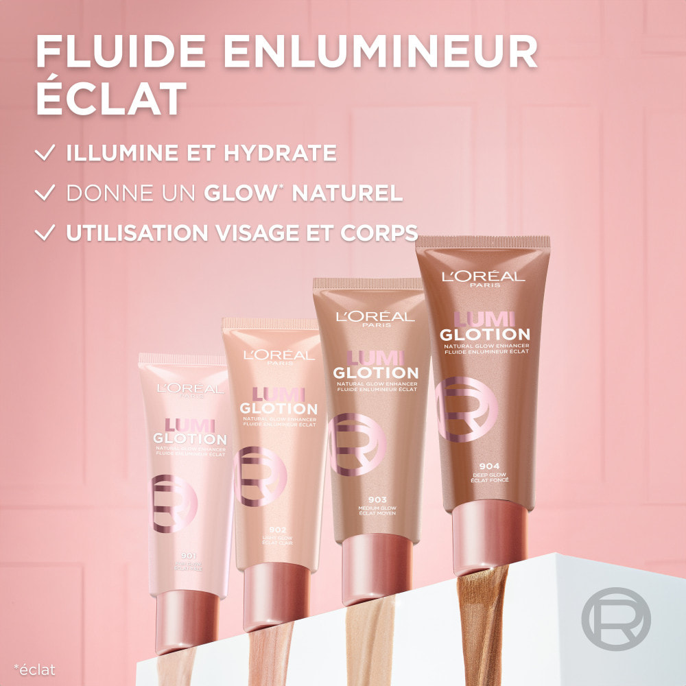 L'Oréal Paris Fluide Enlumineur Eclat Lumi Glotion Eclat Clair