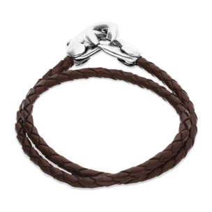 Pulsera SER INSEPARABLE MARRON L