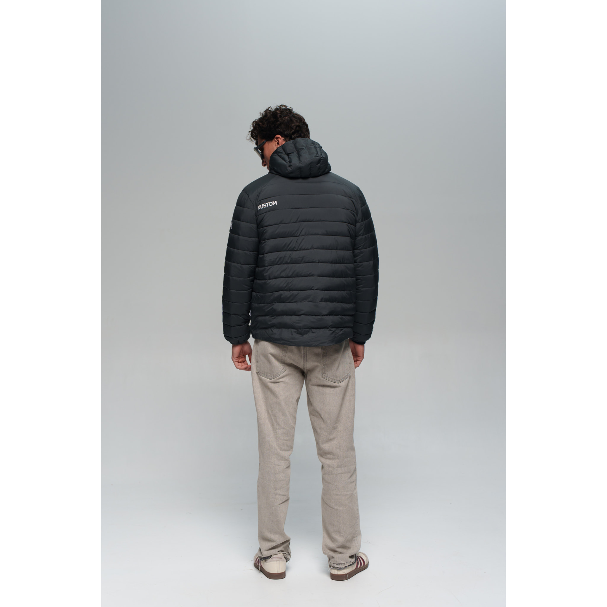 Chaqueta ligera para hombre KUSTOM SOLARA Light - Verde oscuro