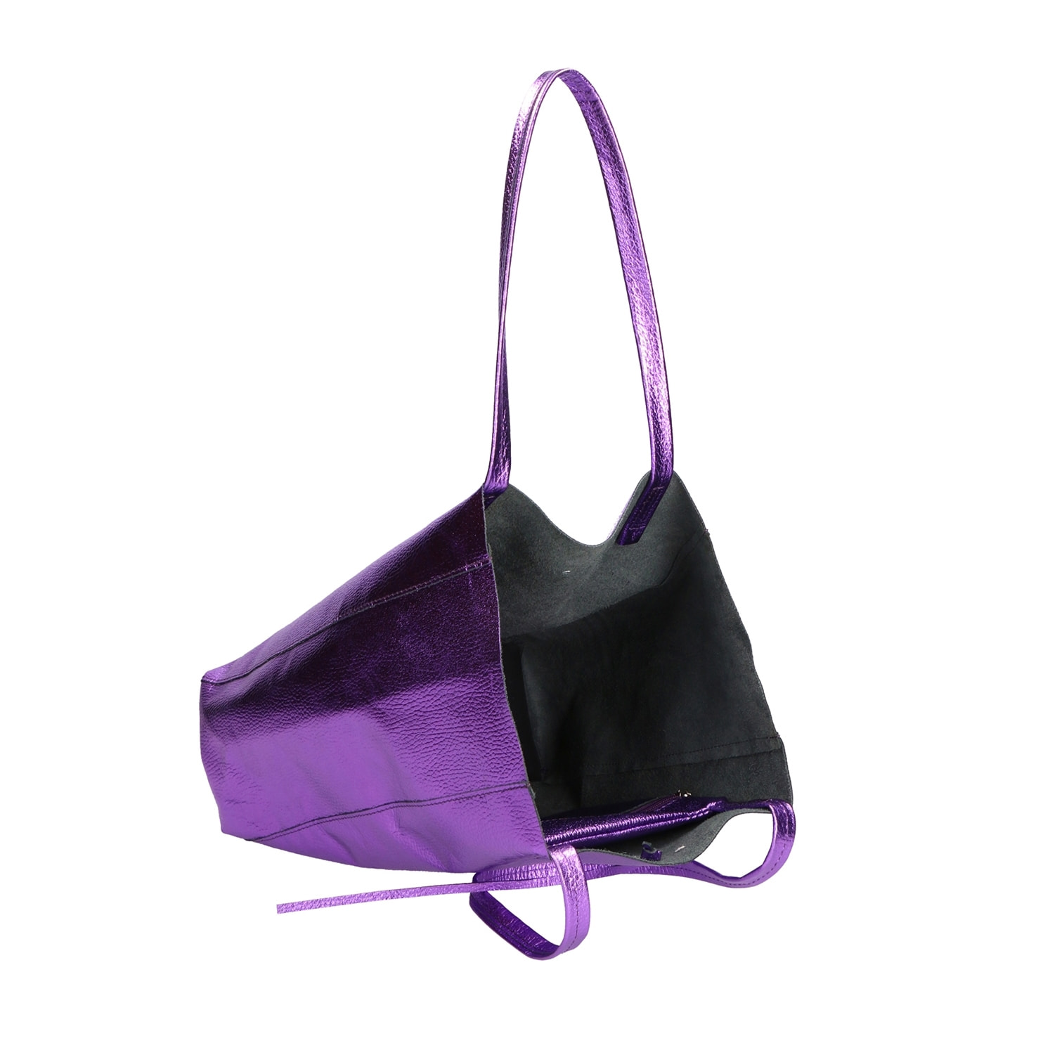 Borsa a spalla da Donna Genny in Vera Pelle Made in Italy 36x40x11 cm