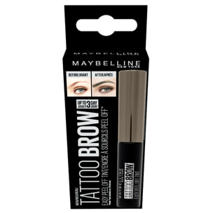 Maybelline New York Tattoo Brow Encre à sourcils 25 Chocolate Brown 1 PCE