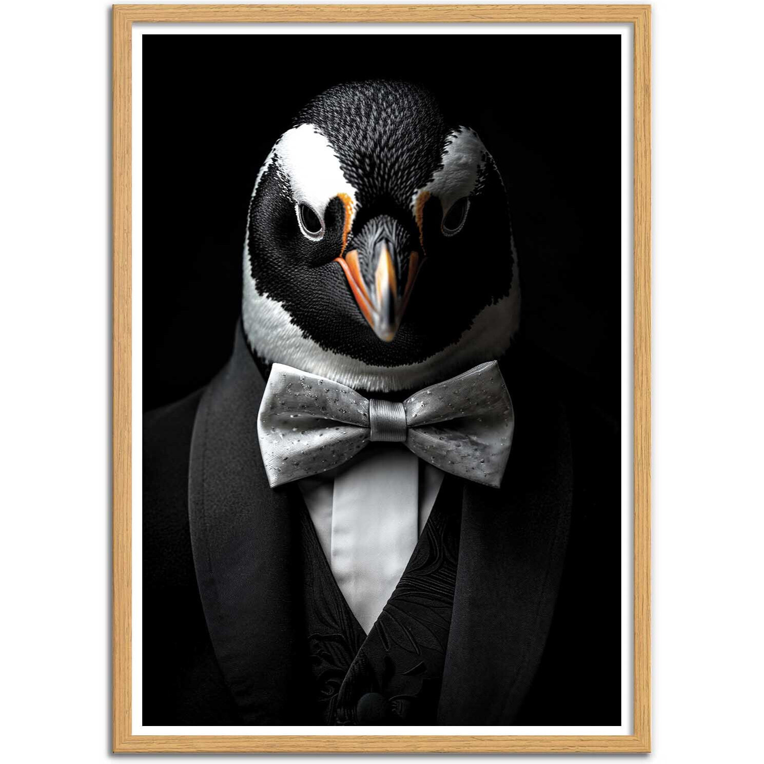 Affiche - Pinguin Wild Suits - Philippe Hugonnard