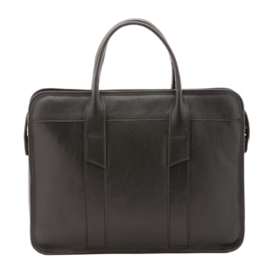 Borsa a mano  unisex In Vera pelle Made in Italy 40x30x8 cm