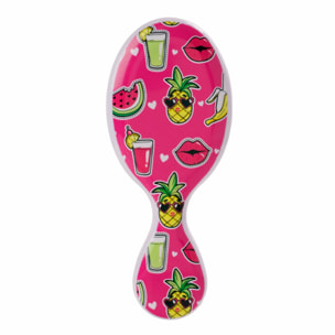 WET BRUSH Mini Detangler Happy Hair Smiley Pineappl