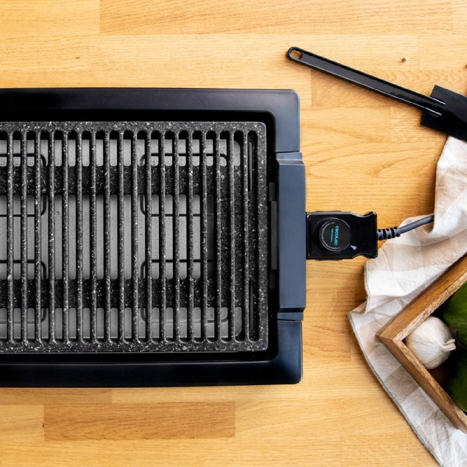 Cecotec Plancha Tasty&Grill 2000 Inox LineStone