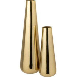 J-Line vase Feuille - aluminium - or - large