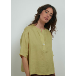 BLUSA MUSTARD CONBIPEL