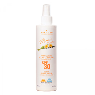 Valquer Protector solar corporal SPF 30 protege e hidrata - 300 ml