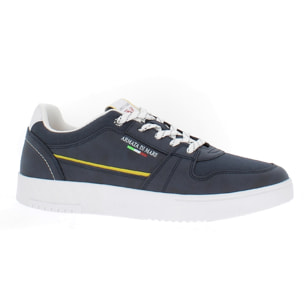 Armata di Mare Scarpe Uomo Court Sneakers Casual con Soletta Rimovibile in Memory Foam AMU SS23D328 Navy