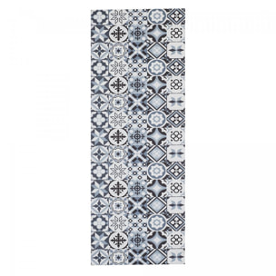 Tapis de cuisine en PVC motif floral LOKO