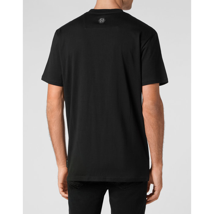 PHILIPP PLEIN Camiseta de cuello redondo y manga corta GOTHIC PLEIN