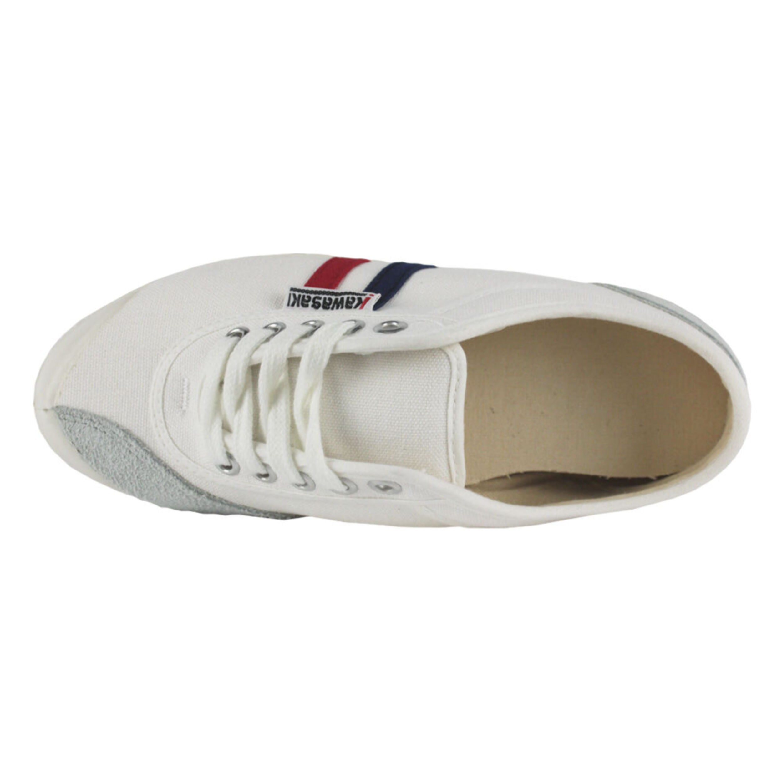 KAWASAKI Retro 23 Canvas Shoe K23 01W White Retro