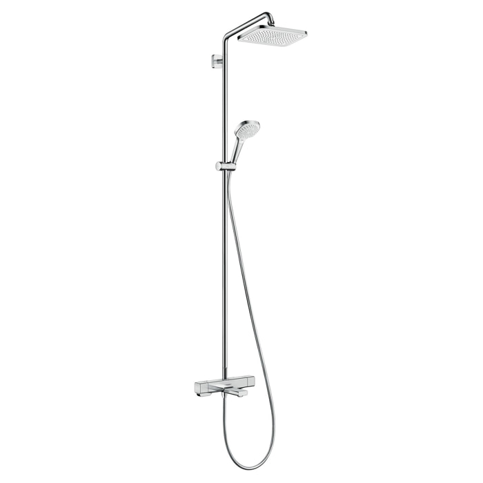 Colonne de douche 280 avec mitigeur baignoire thermostatique chromé Croma E