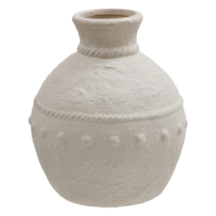 Vase Lewis H.20,5cm blanc