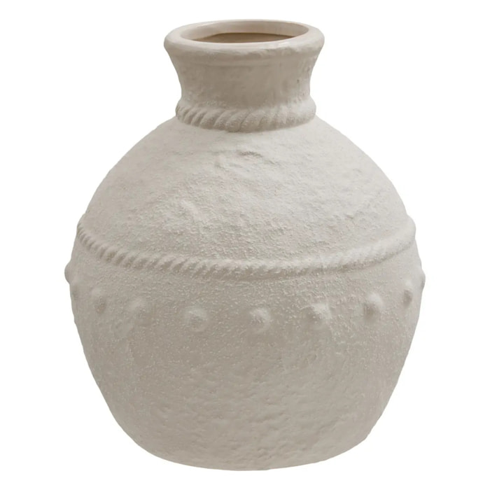 Vase Lewis H.20,5cm blanc