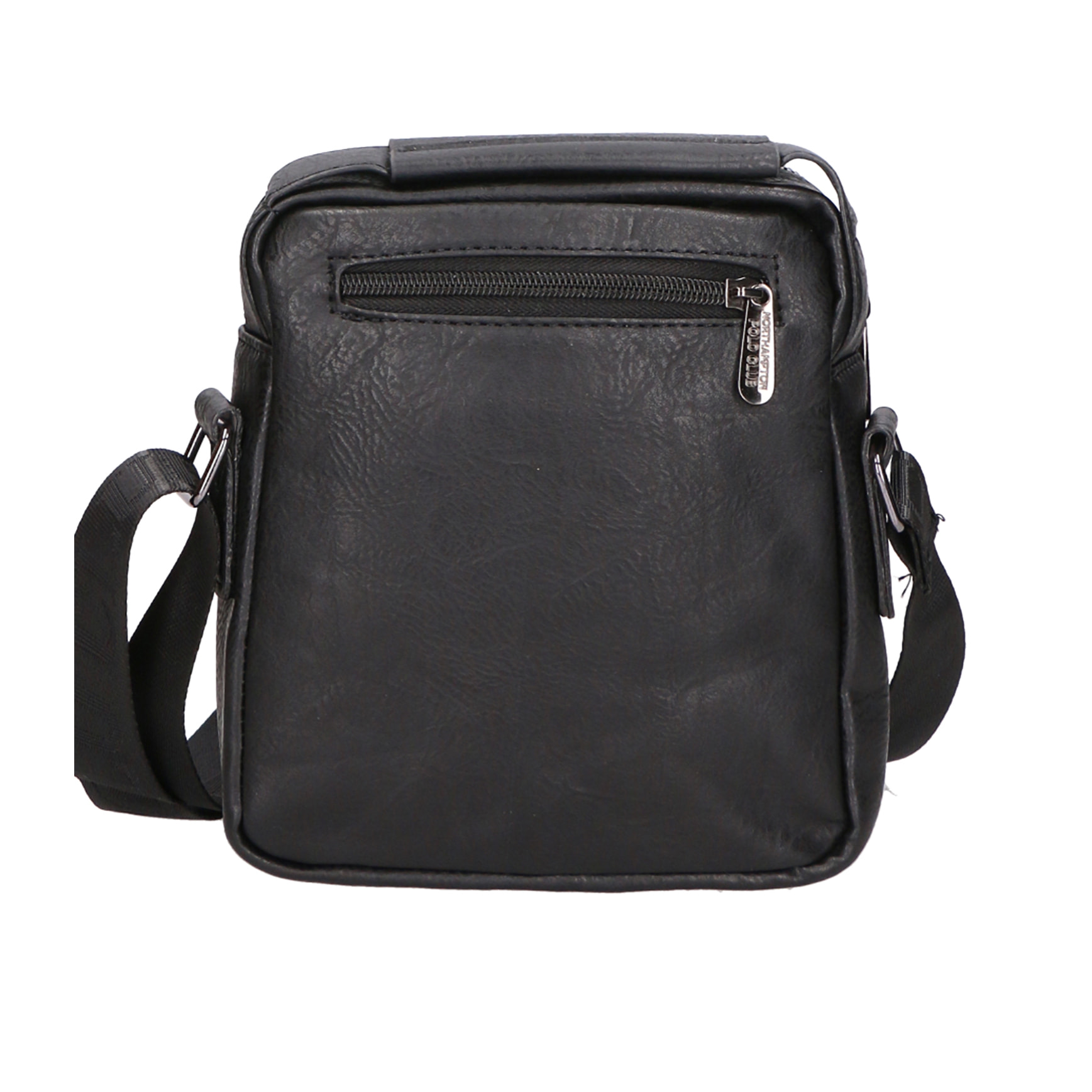 Borsa a tracolla da Uomo in Ecopelle Prodotto Vegano 18x20x5 cm