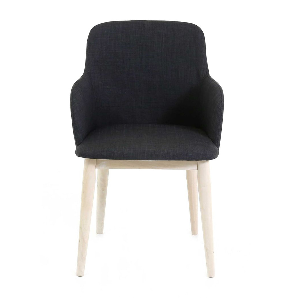 Fauteuil gris foncé