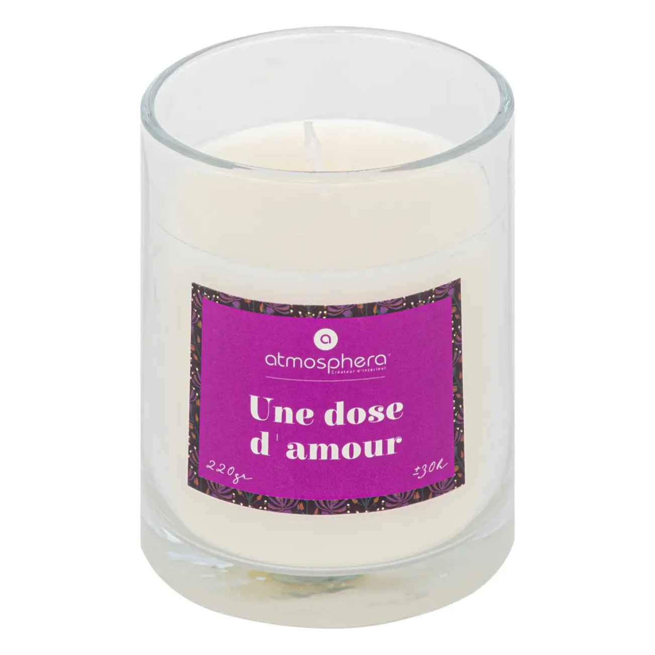 Bougie parfumée avec bijou Mily fruits rouge 220g