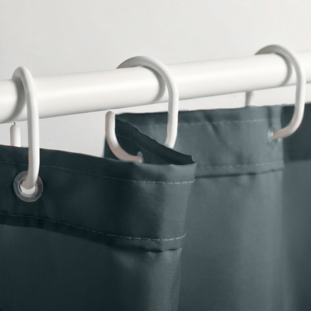 Rideau de douche Polyester PRIMO Gris Anthracite Spirella