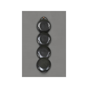 Support Noir Métal H110