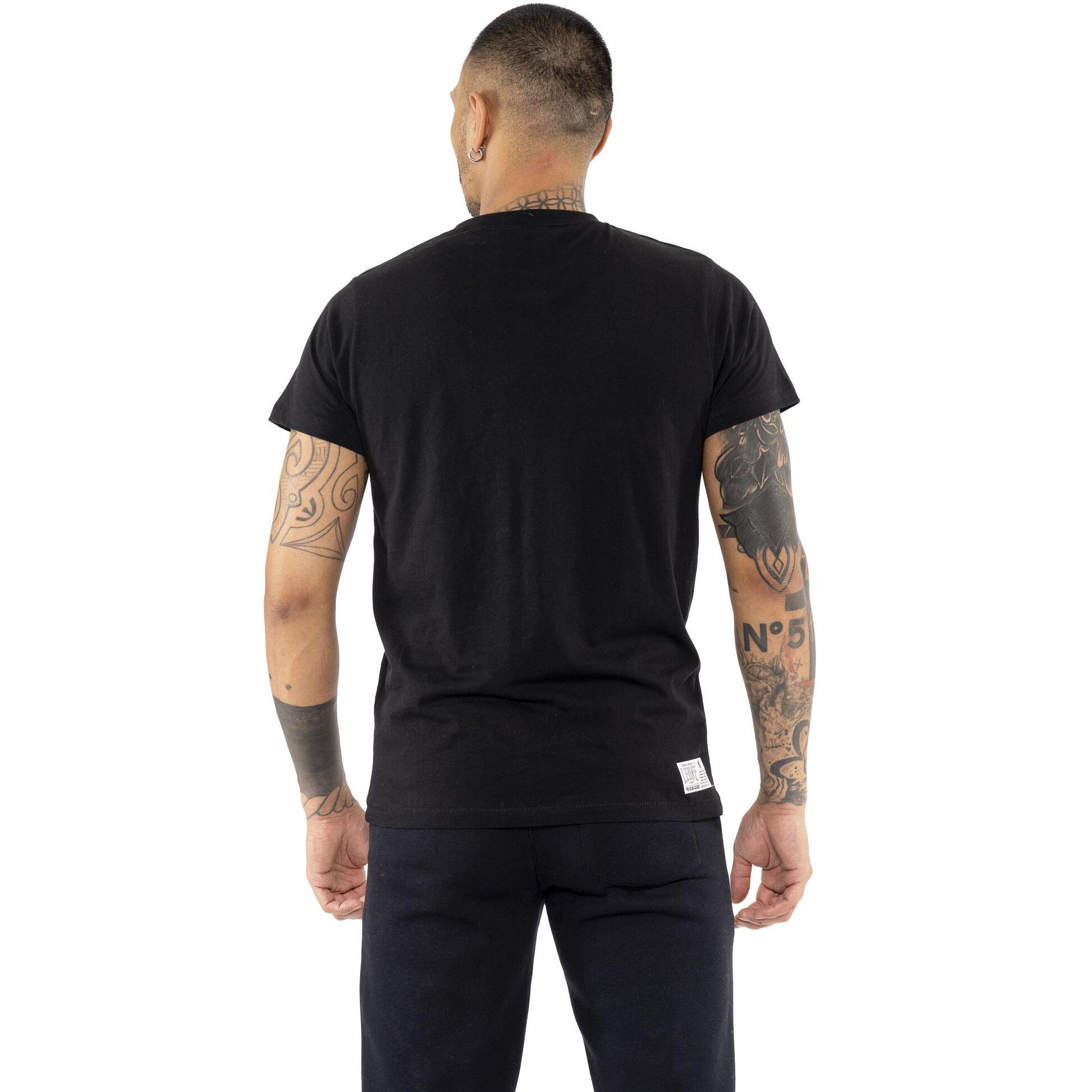 T-shirt da uomo maniche corte con stampa incontro boxe "Metropolitan"