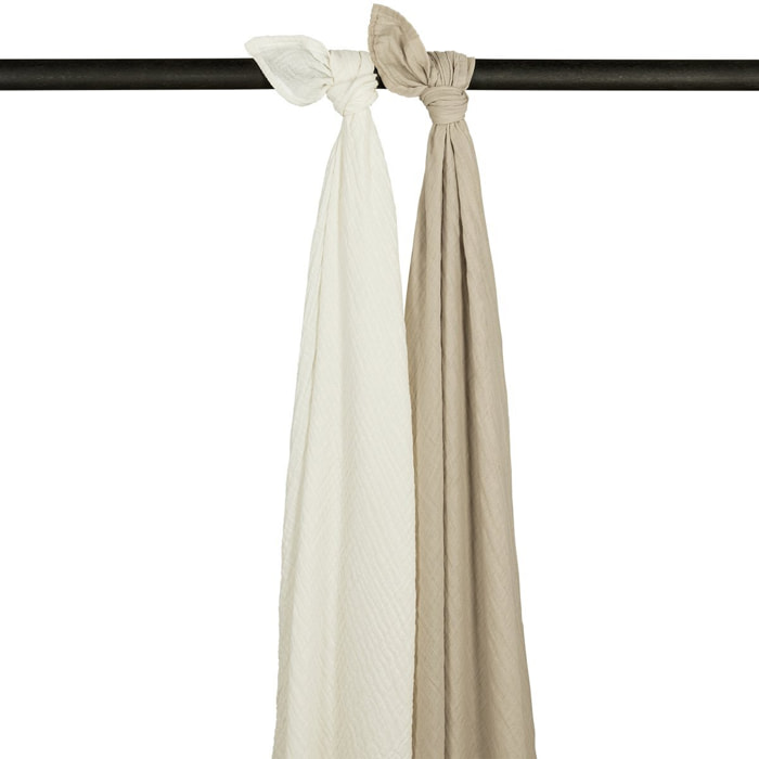 Muselina Lavada Gde Pack De 2 Me-Uni