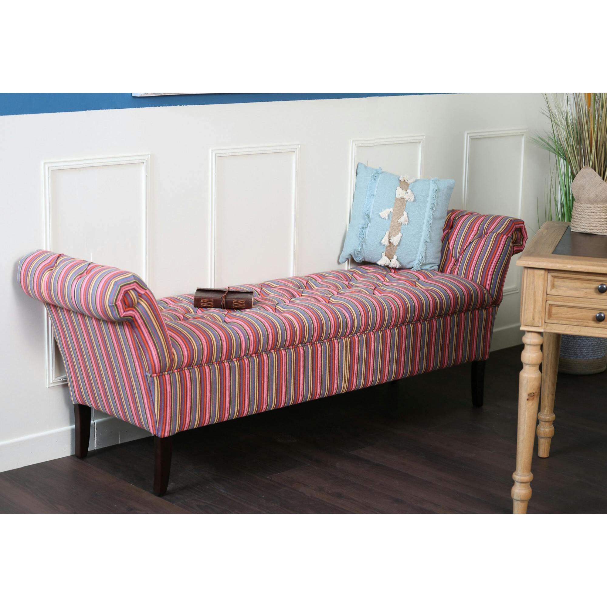 Banc méridienne capitonné BUTTON