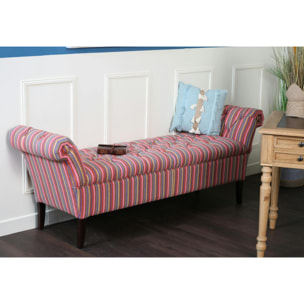 Banc méridienne capitonné BUTTON