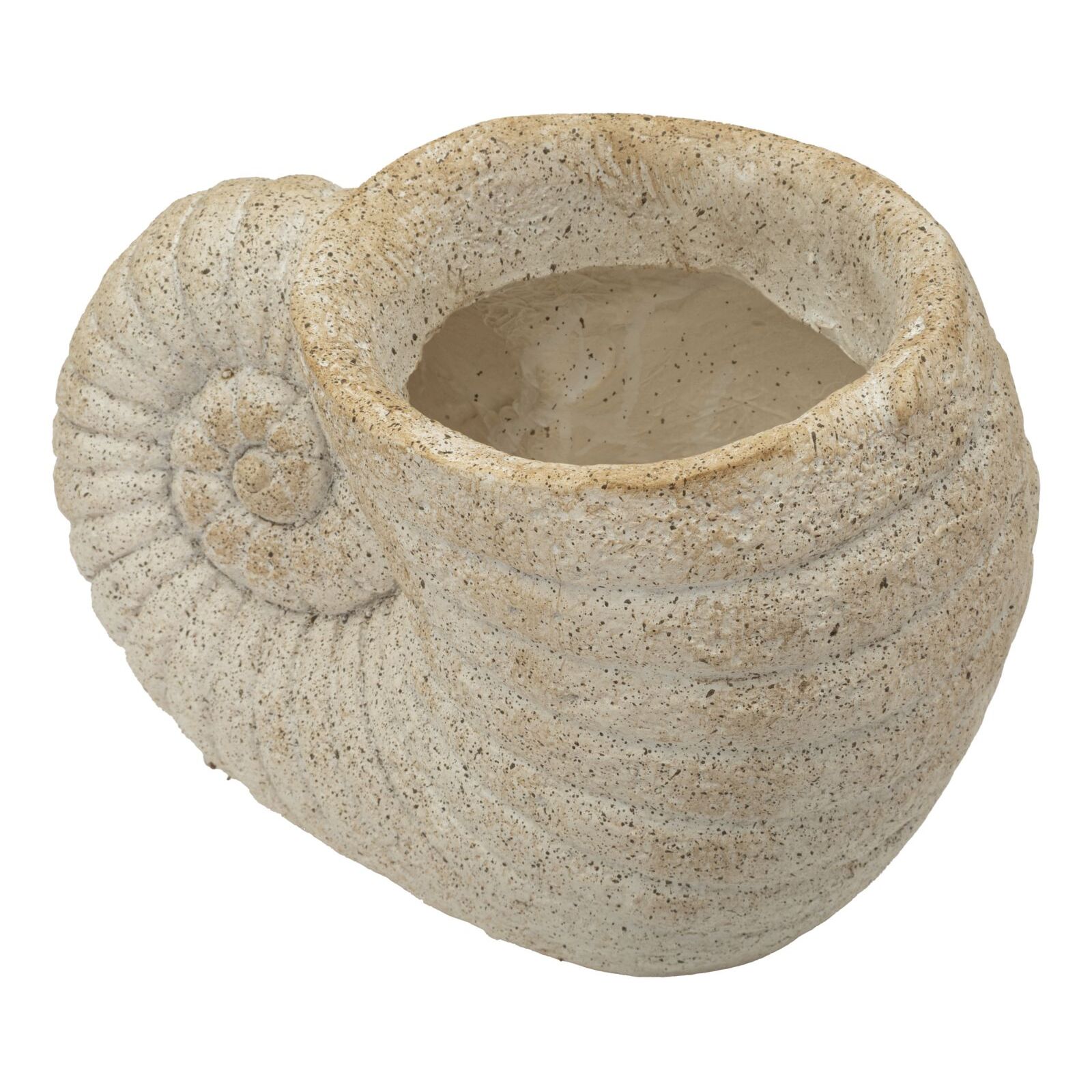 VASO SHELL SAND -A- CM 33X19X23 (APERTURA CM Ø 13)