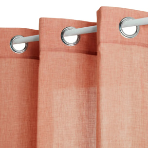 Voilage Paxta 135x240cm terracotta