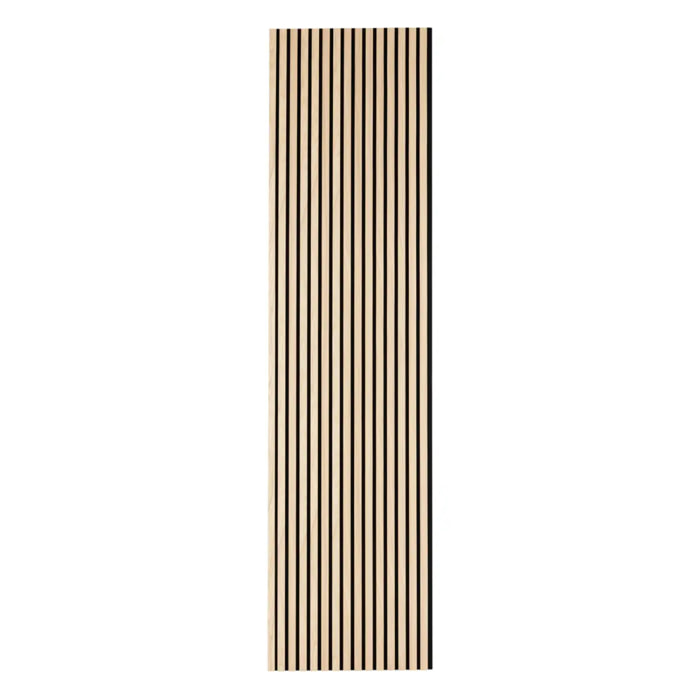 Panneau décoratif mural Colva beige fond noir 240x60cm