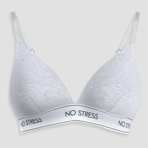 Bralette no stress cotone organico